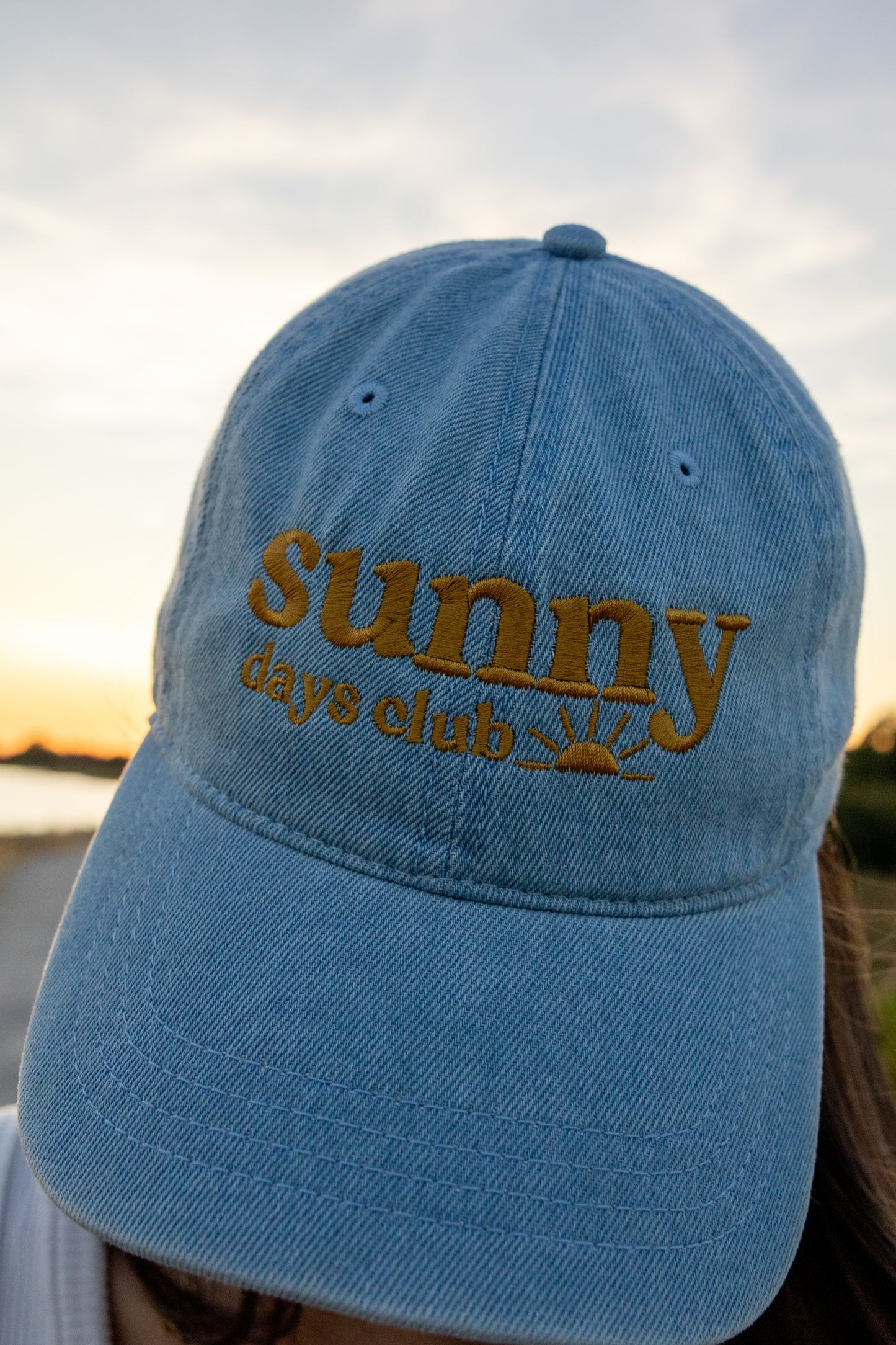 Sunny Days Club Denim Hat
