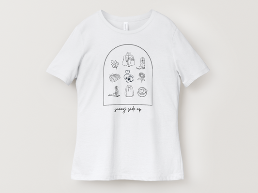 Cozy Vibes Arch Tee 🍂